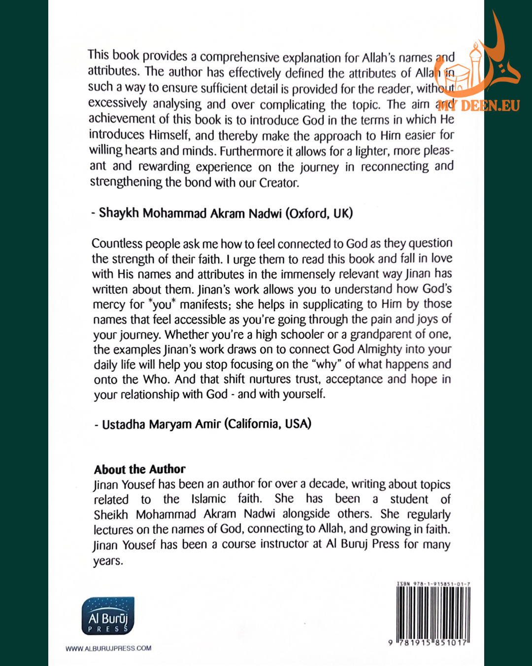 Reflecting on the Names of Allah | Islamic Book on Asma’ul Husna, Faith & Spiritual Growth