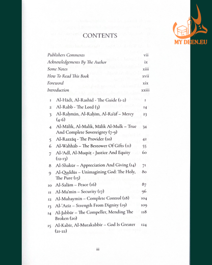 Reflecting on the Names of Allah | Islamic Book on Asma’ul Husna, Faith & Spiritual Growth