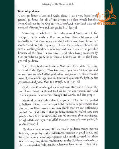 Reflecting on the Names of Allah | Islamic Book on Asma’ul Husna, Faith & Spiritual Growth
