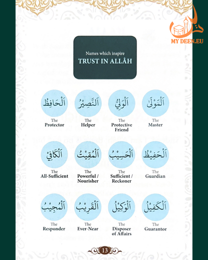 99 Names Of Allah (Black with Gold trim) HB