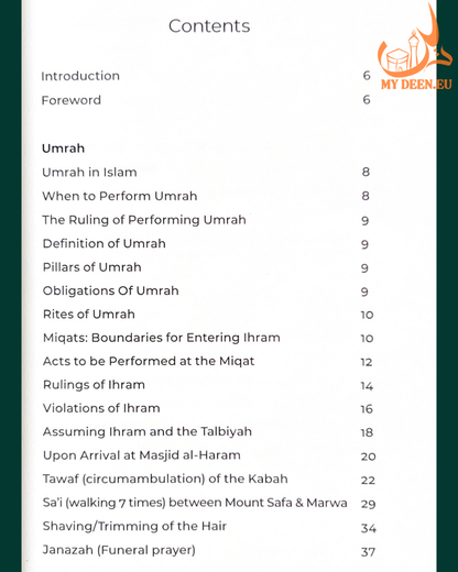 Illustrated Step by Step Guide on How to Perform Hajj & Umrah