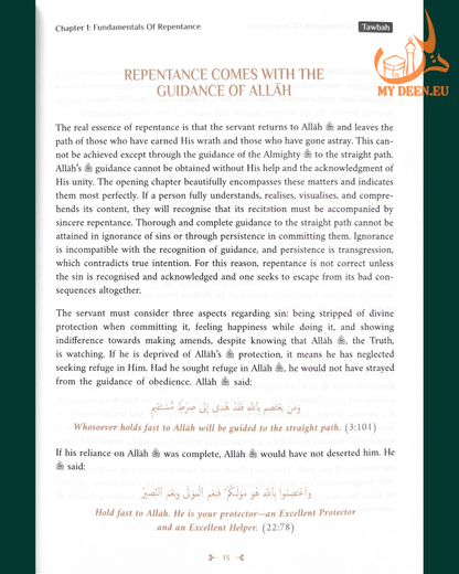 Tawbah: Turning to Allah in Repentance | Islamic Book on Forgiveness & Spiritual Growth