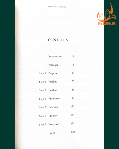 7 Steps To Success In Deen & Dunya
