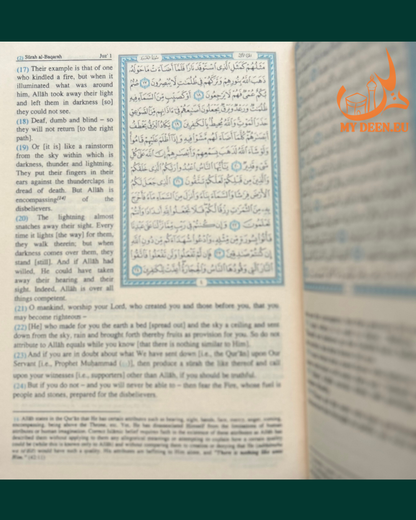 Quran By Saheeh Intl | Arabic Text with English Meanings