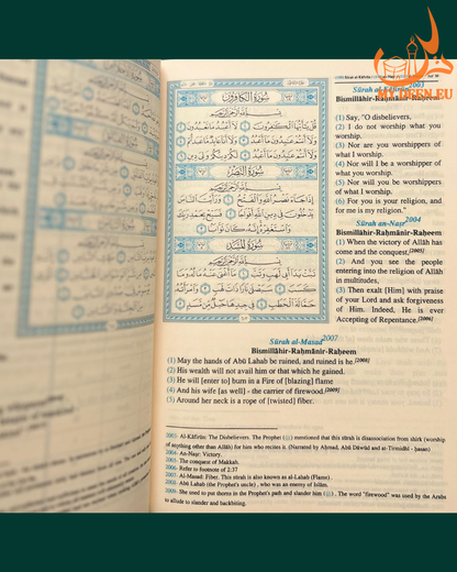 Quran By Saheeh Intl | Arabic Text with English Meanings