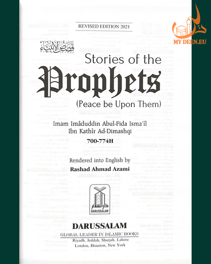 Stories of the Prophets Darussalam