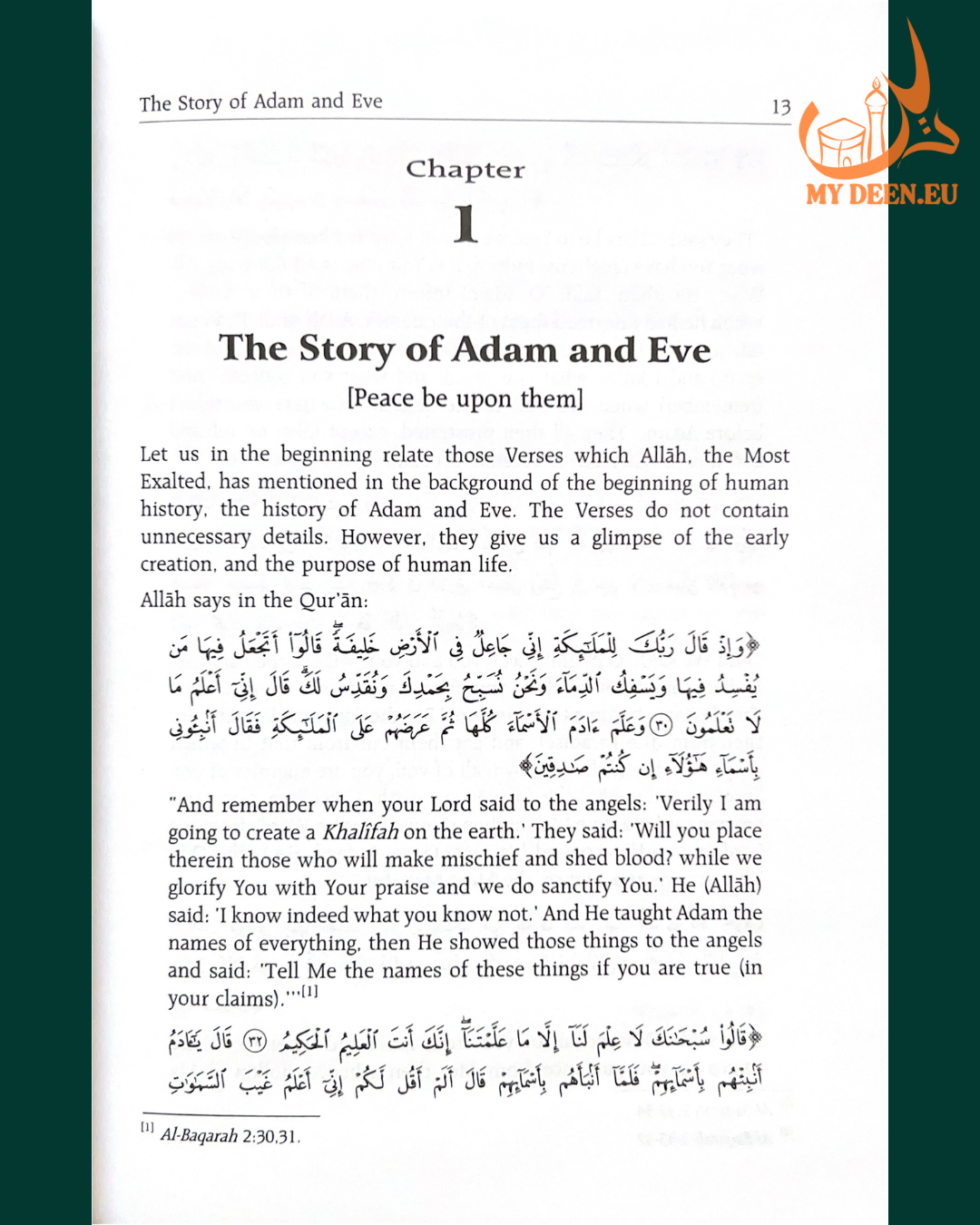 Stories of the Prophets Darussalam