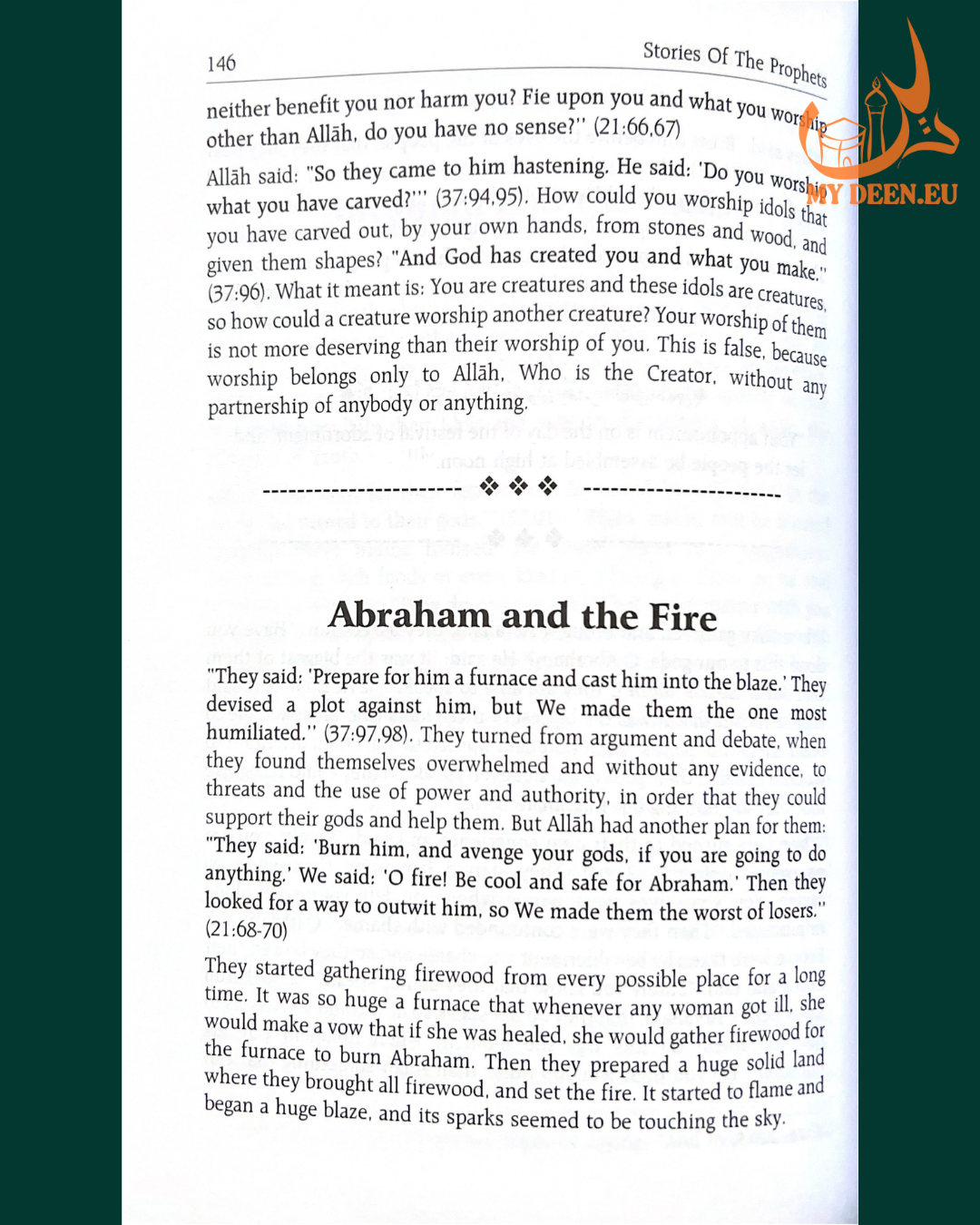 Stories of the Prophets Darussalam