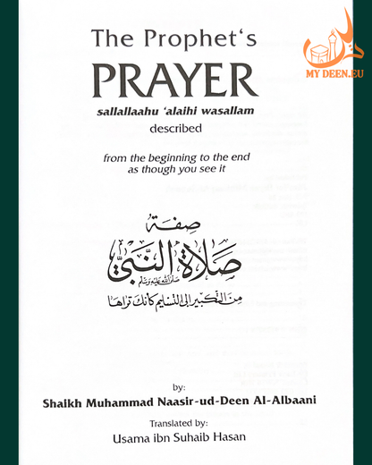 Prophet's Prayer Described