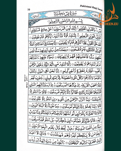 Pakistani Panj Surah: English Translation & Transliteration